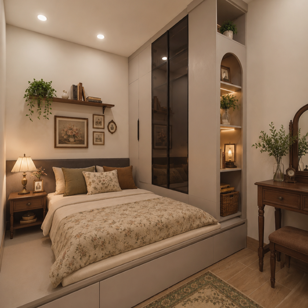 Bán nhà riêng 2pn2wc đã hoàn công liền kề ql50 thị trấn Cần Đước
