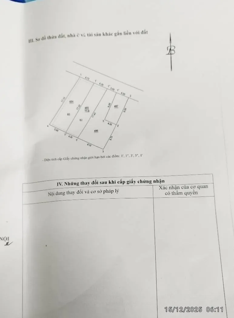 Bán nhà riêng 73.8m